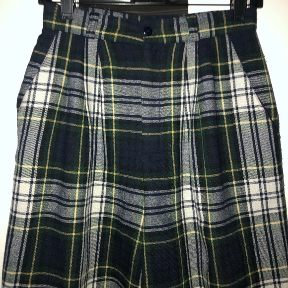 Vintage Plaid Shorts - Picture 1 of 2